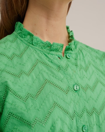 WE Fashion Блузка в Зеленый