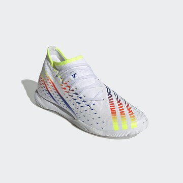 balts ADIDAS PERFORMANCE Futbola apavi 'Predator Edge.3 Indoor Boots'