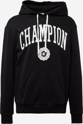 Champion Authentic Athletic Apparel Sweatshirt in Schwarz: predná strana