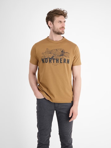LERROS Shirt in Brown: front