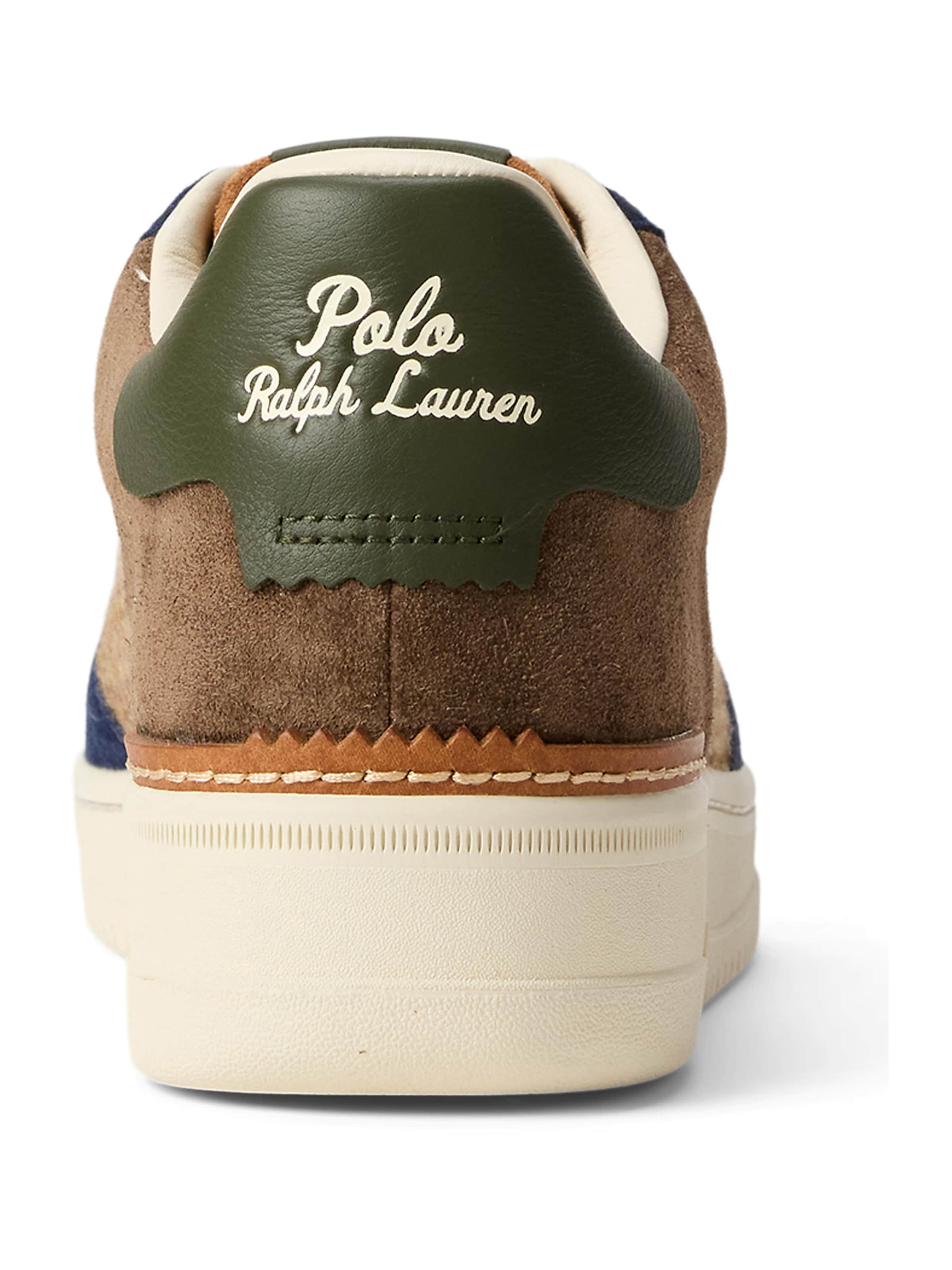 Polo Ralph Lauren Rövid szárú sportcipők 'MASTERS CRT' - barna