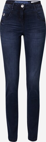 CECIL Slimfit Jeans 'Toronto' in Blauw: voorkant