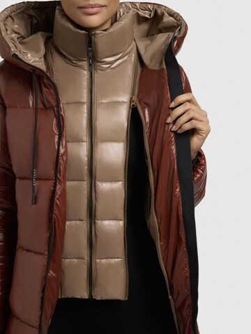 Manteau d’hiver ' Grana-YM ' khujo en marron