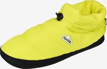 Nuvola. Hausschuh 'Boot Home' in Gelb: Vorderseite