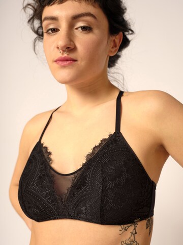 Skiny Bustier BH in Schwarz: Vorderseite