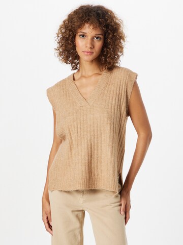 ICHI Pullover 'Kamara' in Beige: predná strana