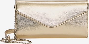 Pull&Bear Clutch in Gold: front