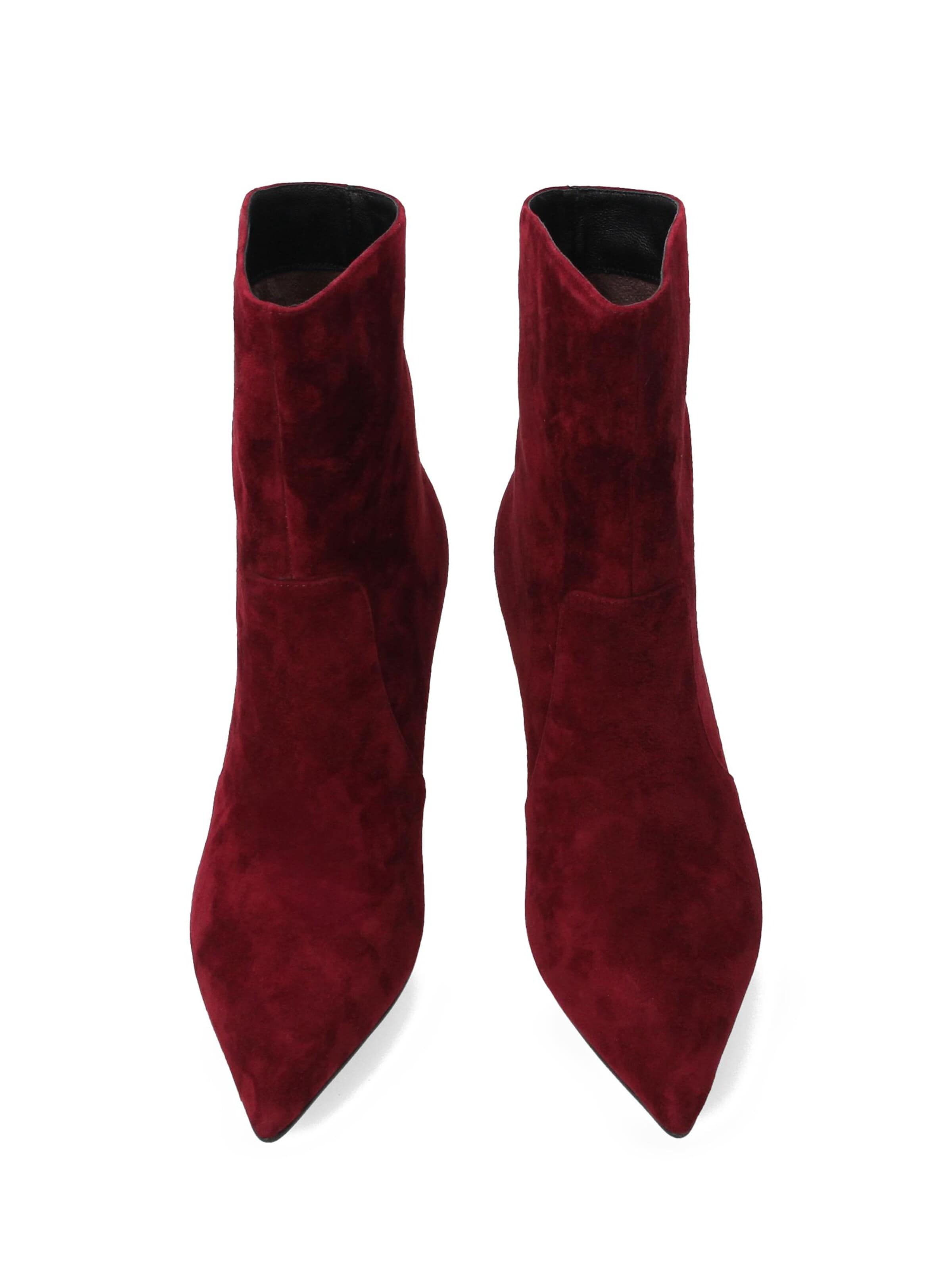 VENEZIA Boots 'Braune Wildleder Damenstiefel mit Stiletto-Absatz 41' in 36 in Burgundy, Item view