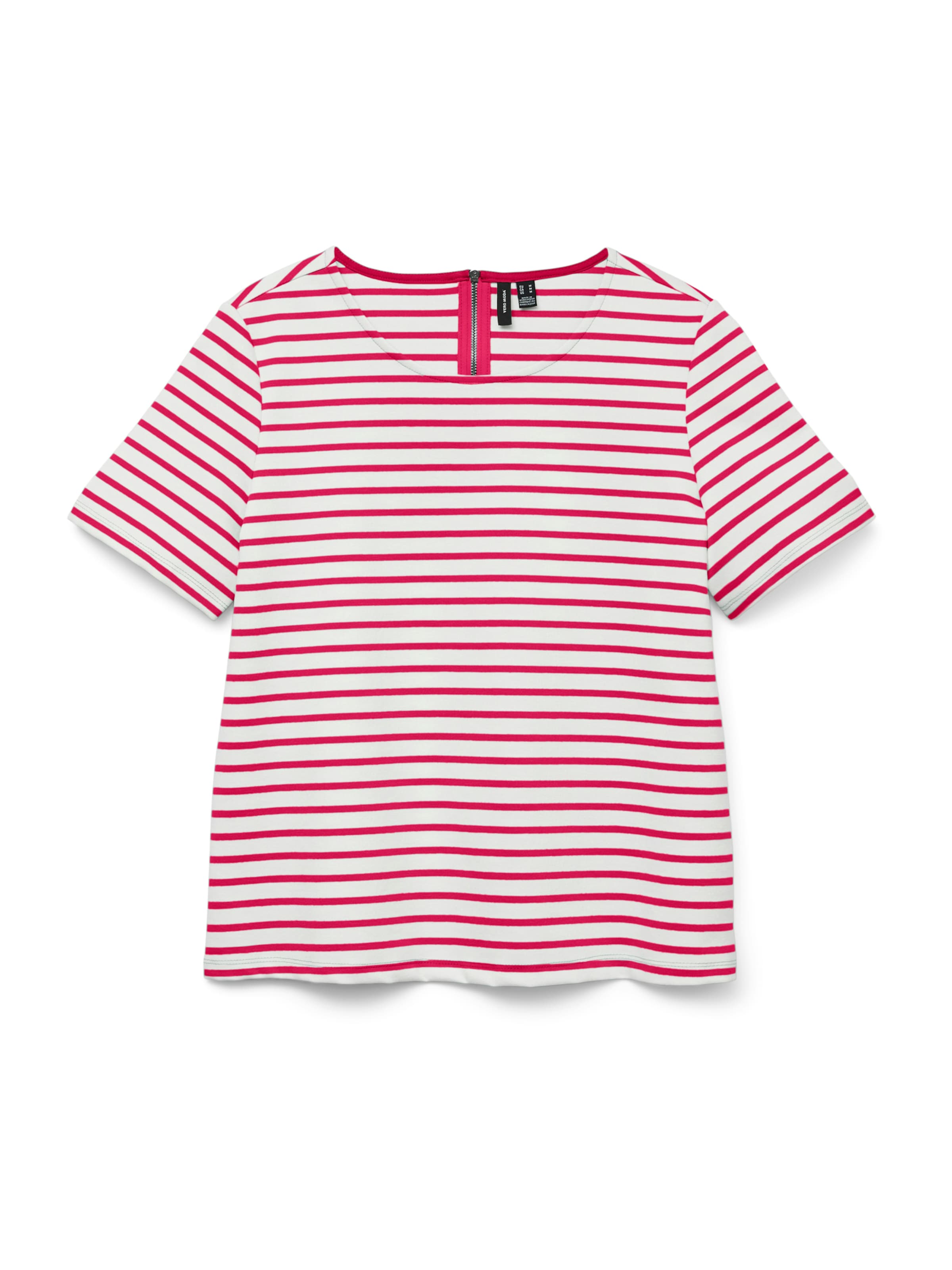 T-shirt 'VMABBY' VERO MODA en blanc : devant