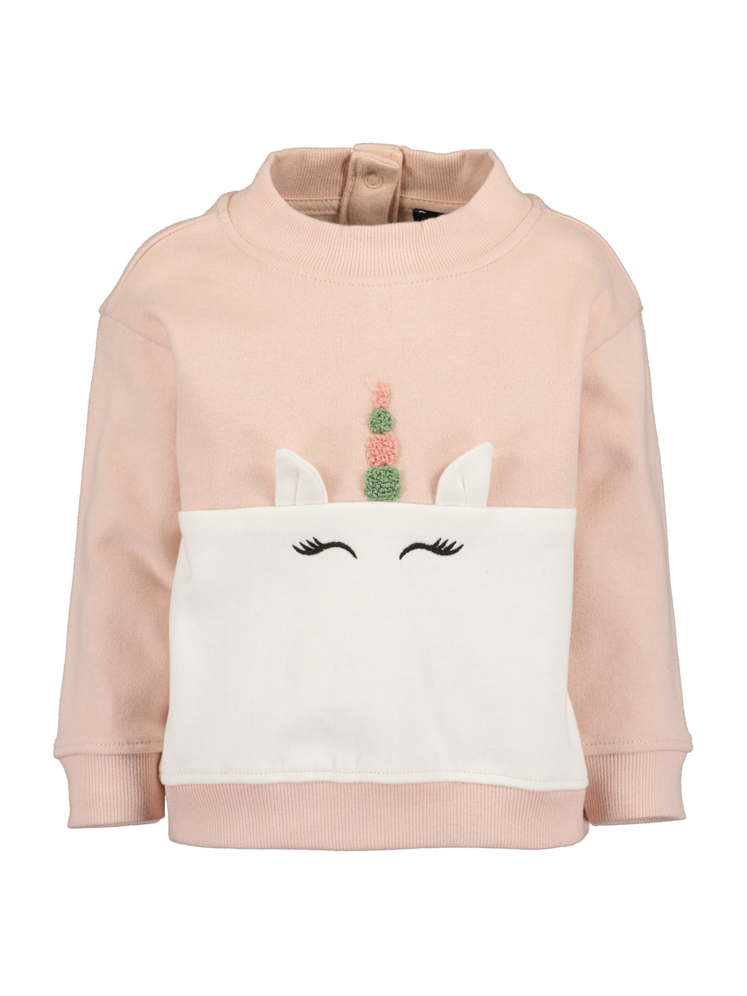 BLUE SEVEN Μπλούζα φούτερ σε ροζ: μπροστά