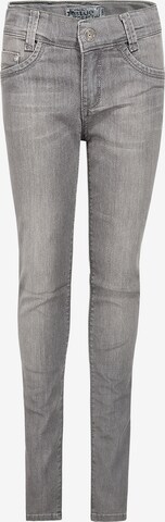 Skinny Jean BLUE EFFECT en gris : devant