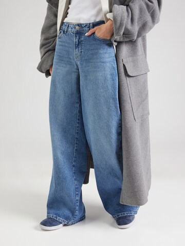 Wide leg Jeans 'PCSelma' di PIECES in blu: frontale