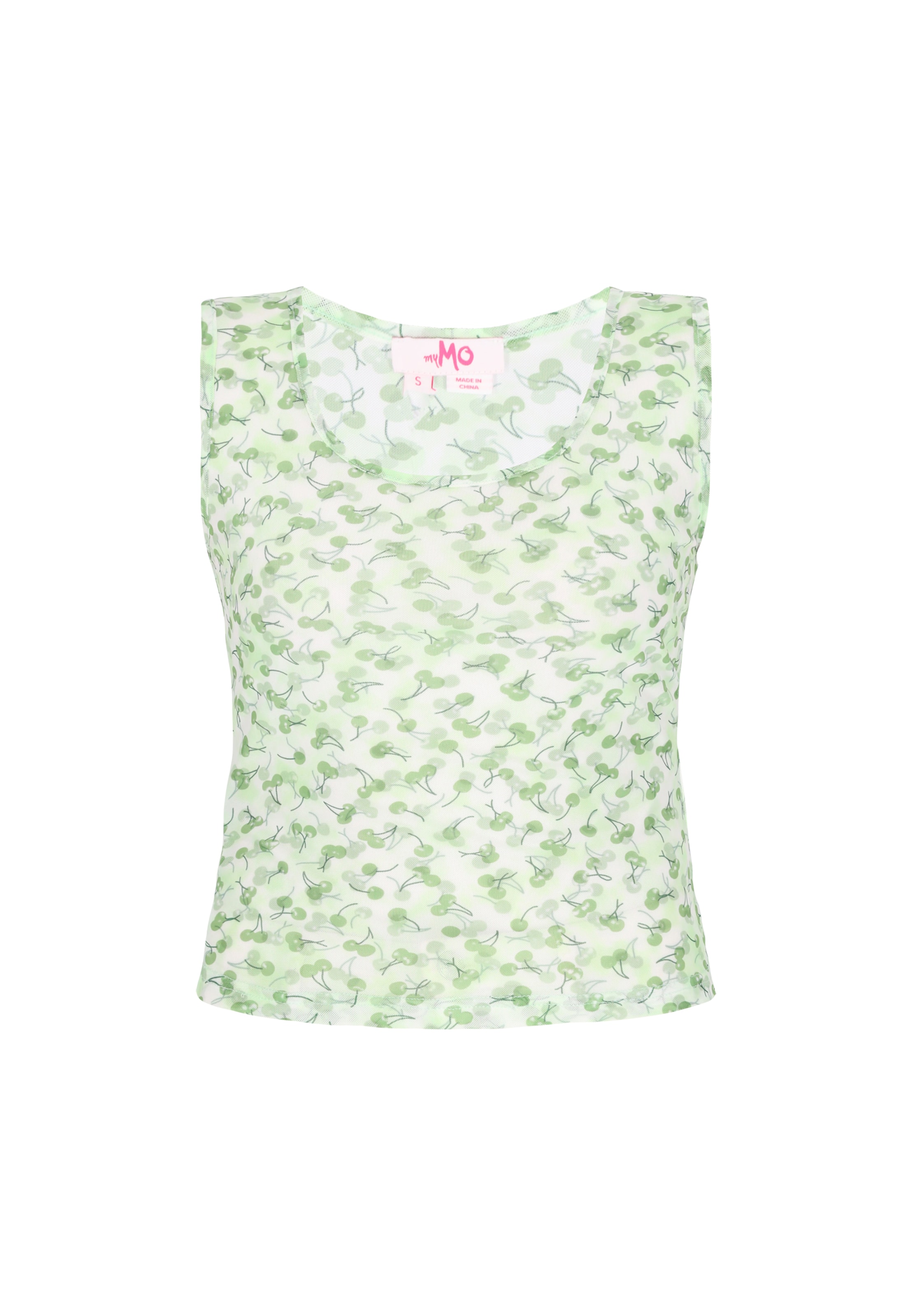 MYMO - Top en verde: frente