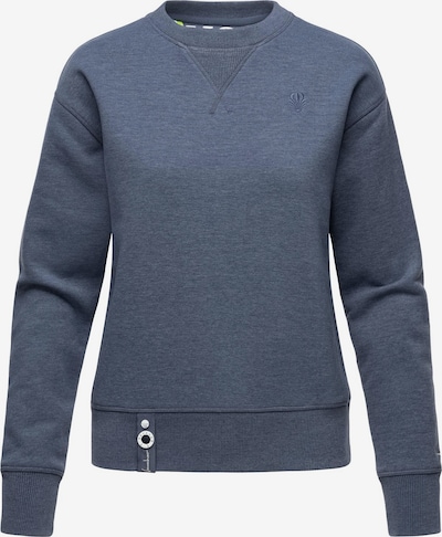 NAVAHOO Sweatshirt i duvblå / vit, Produktvy