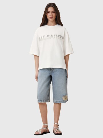AllSaints Μπλουζάκι 'AMELIE' σε λευκό