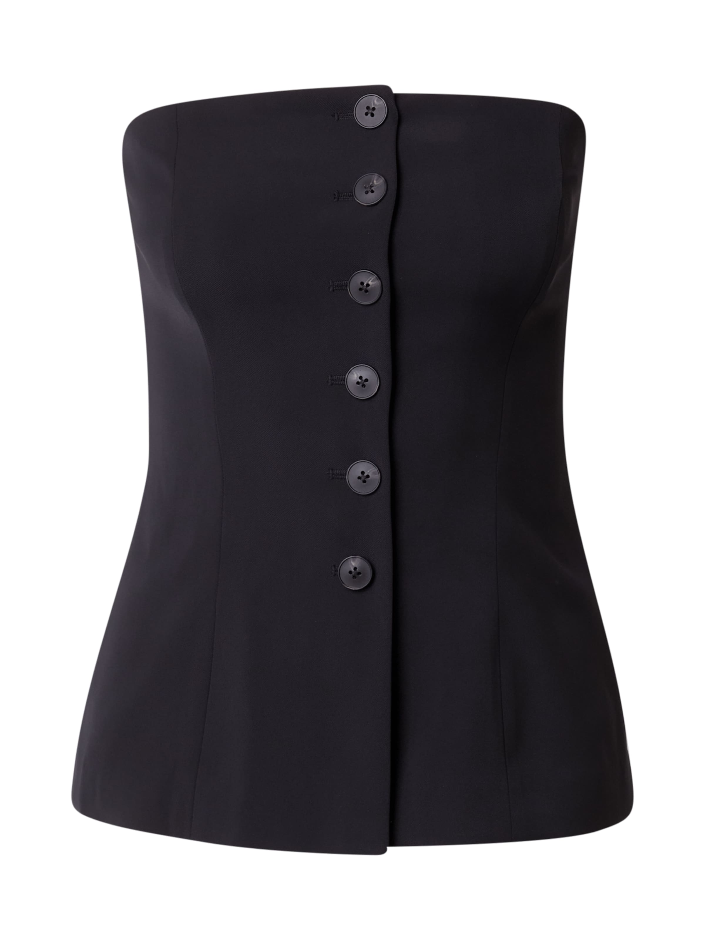 FRENCH CONNECTION Topp 'HARRIE', värv must: eest vaates