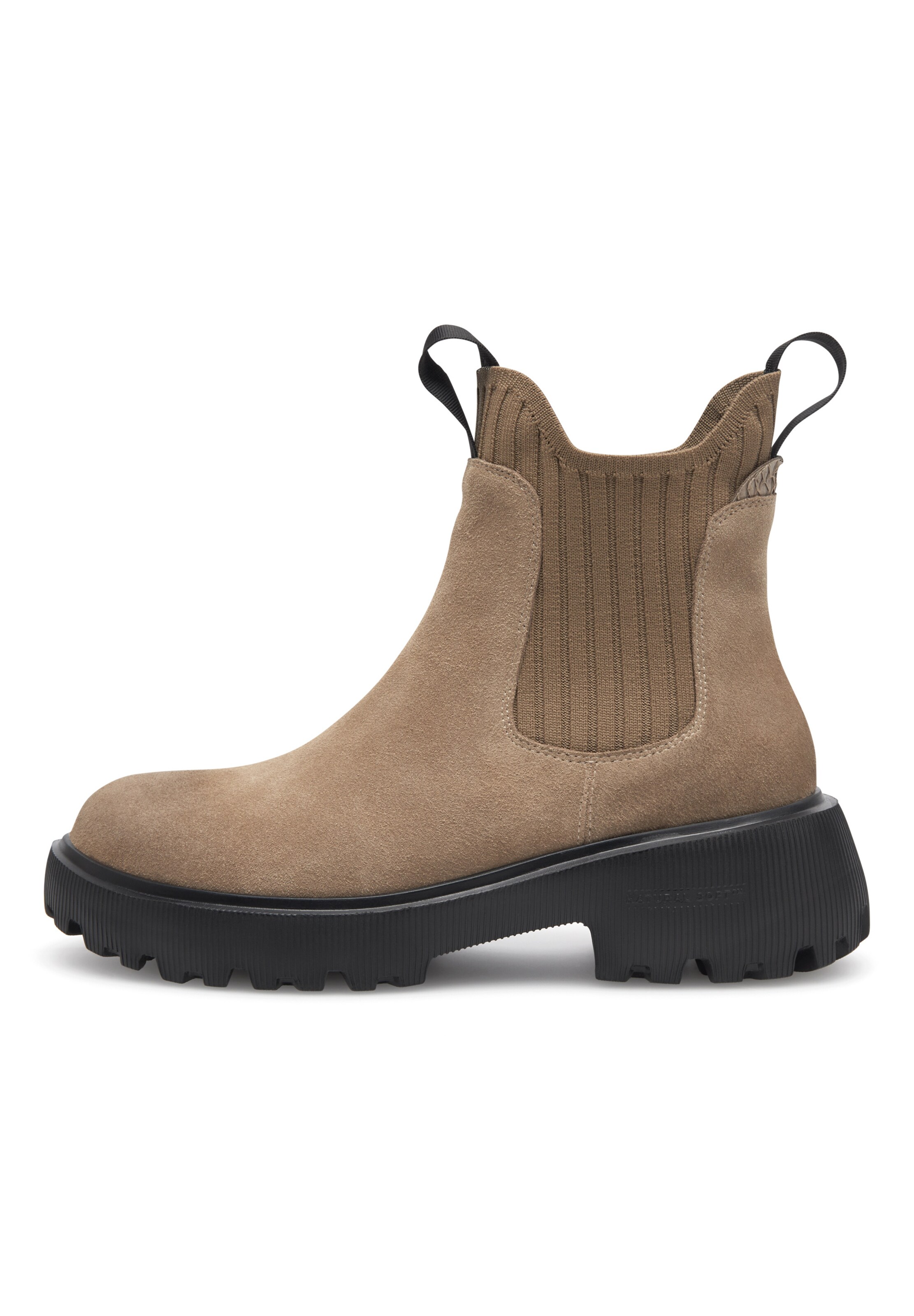 WODEN Chelsea Boots 'Isabella' i brun: forside