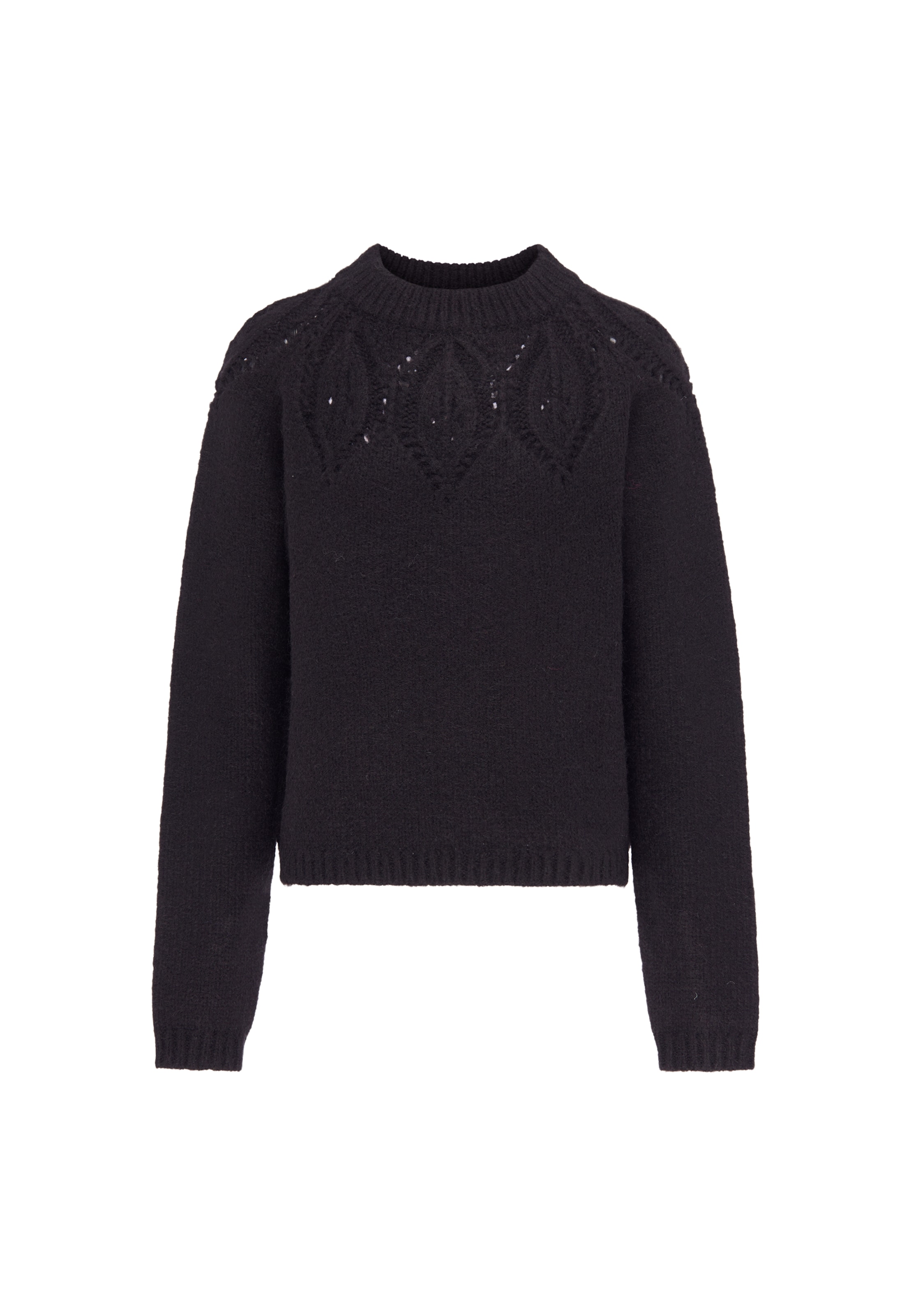DreiMaster Vintage Trui in Zwart: voorkant