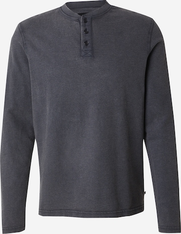 QS Shirt in Grau: Vorderseite