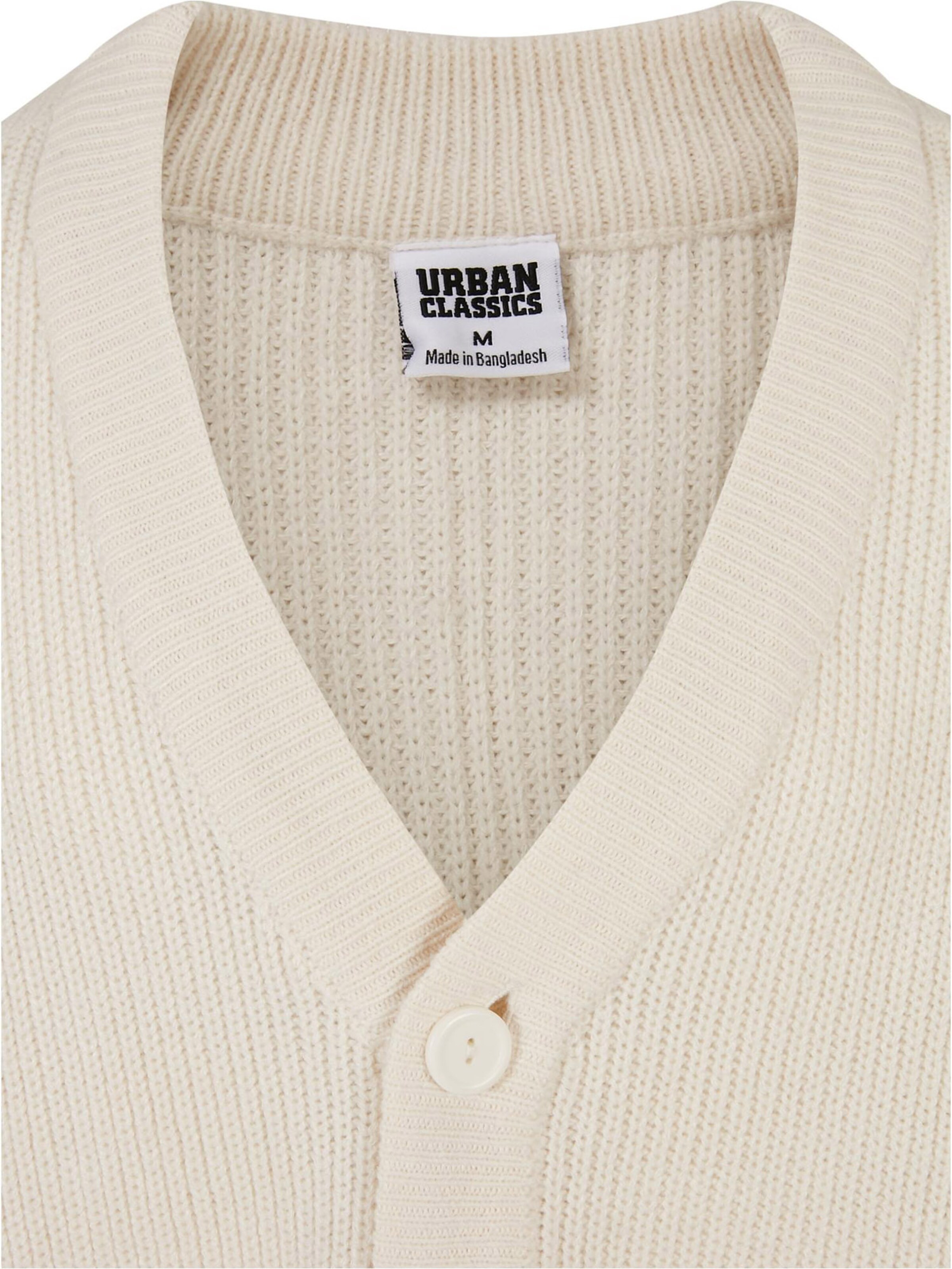 Urban Classics Knit Cardigan in Beige