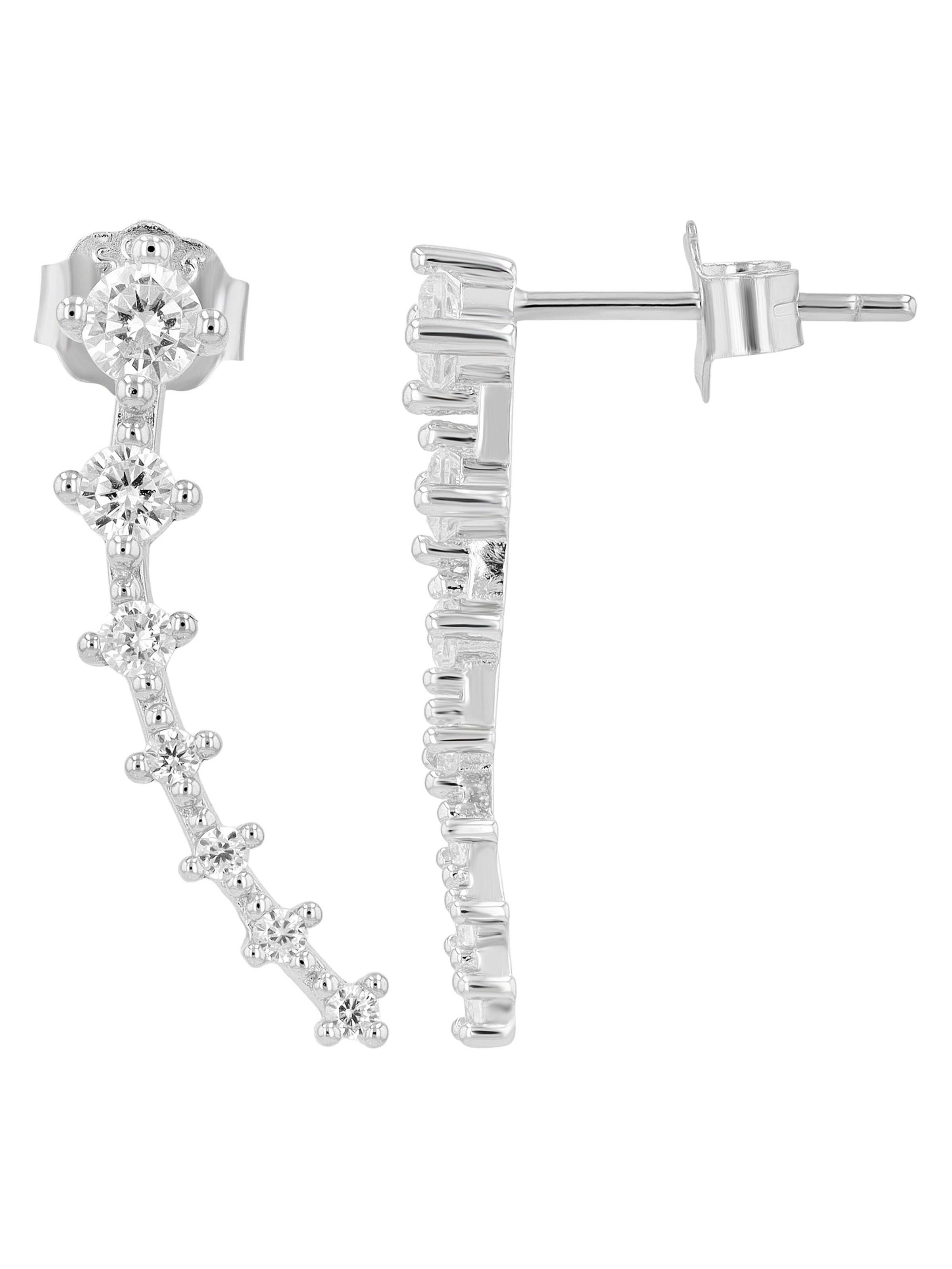 Akzent Earrings 'langlebig' in Silver