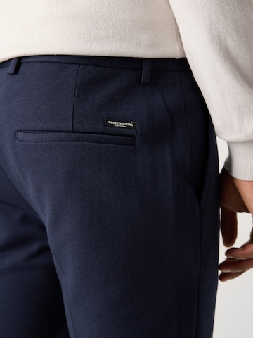 SCOTCH & SODA Normální Kalhoty s puky 'Mott' – modrá