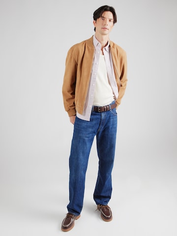 LEVI'S ® Regular Fit Hemd 'AUTHENTIC' in Braun