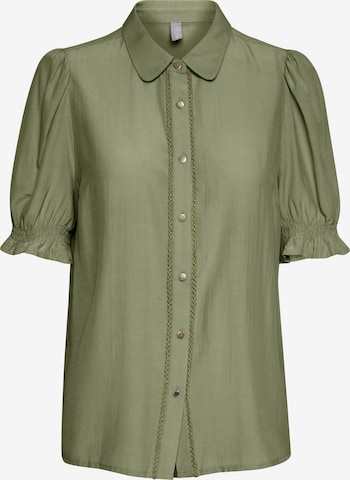 CULTURE Blouse 'Asmine' in Green: front