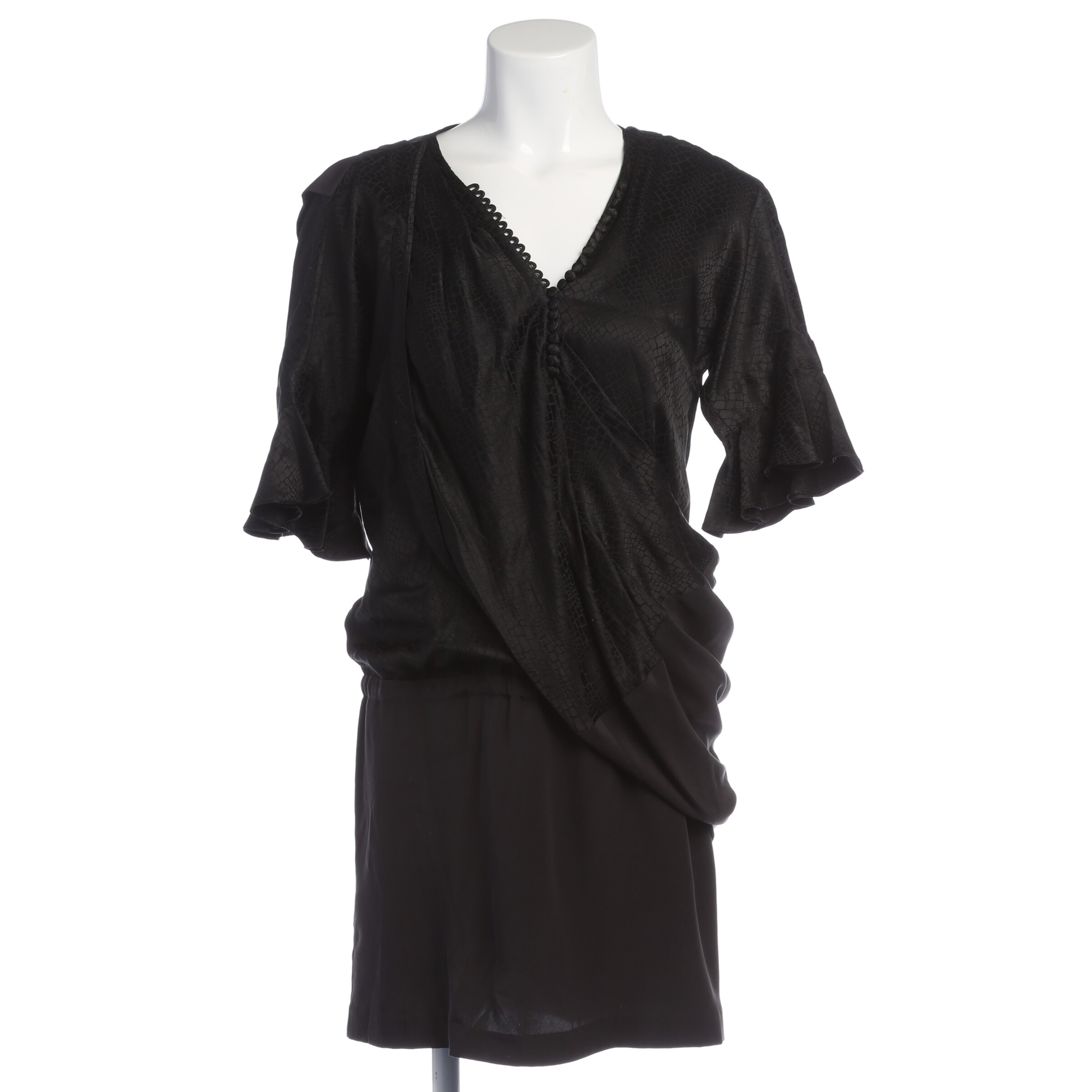 Balenciaga Dress in M in Black: front