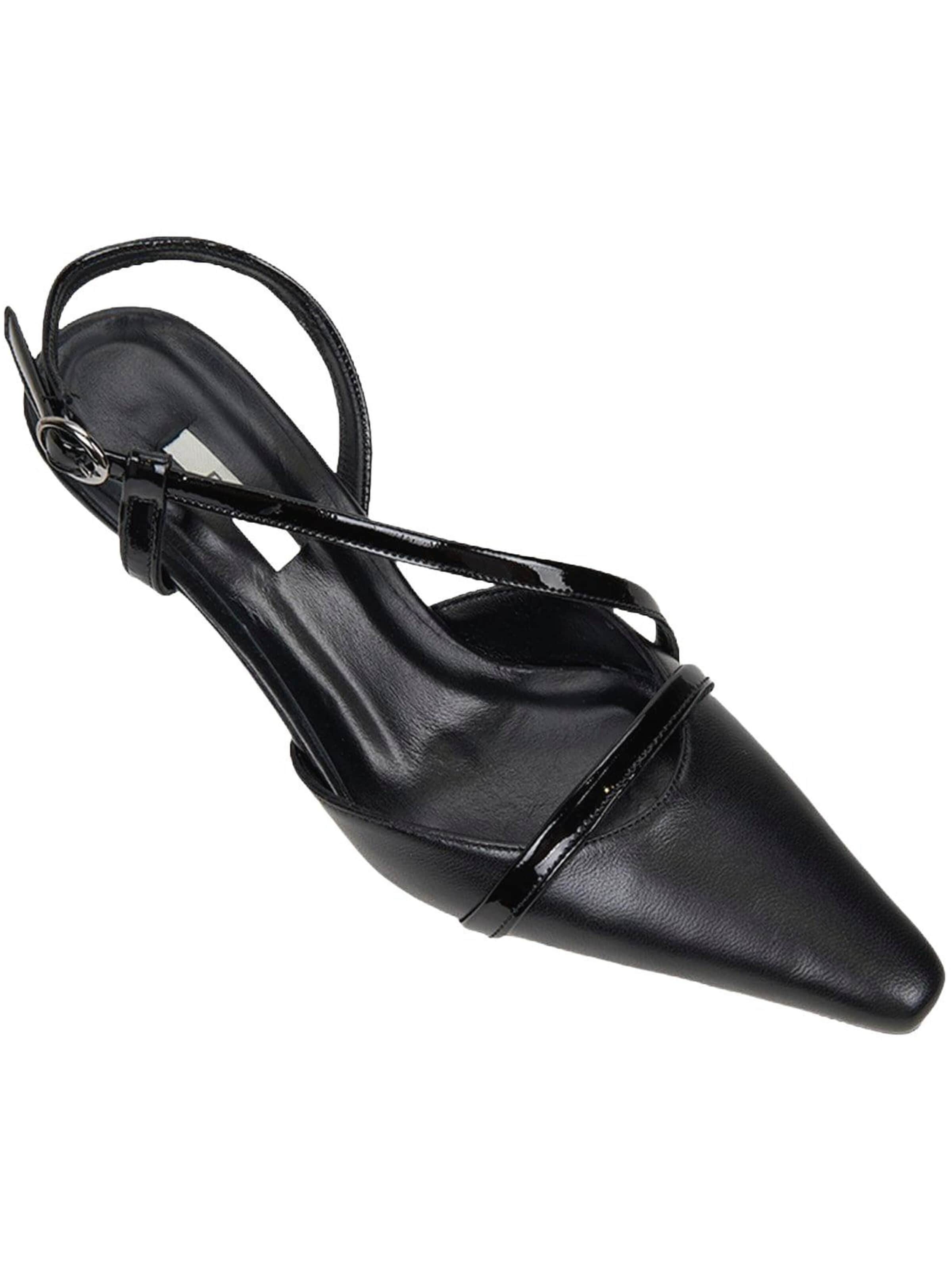 Desa Slingback Pumps in Black: front