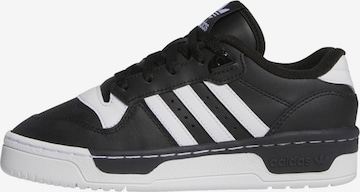 ADIDAS ORIGINALS - Zapatillas deportivas 'Rivalry Low' en negro: frente