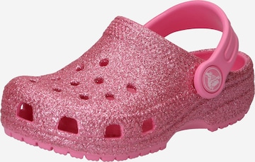 Crocs Open shoes in Pink: front