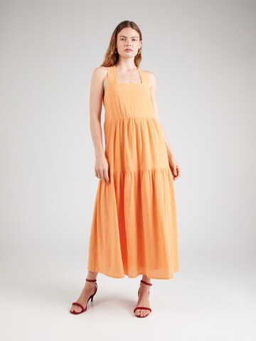 b.young Summer Dress 'JADA' in Orange: front