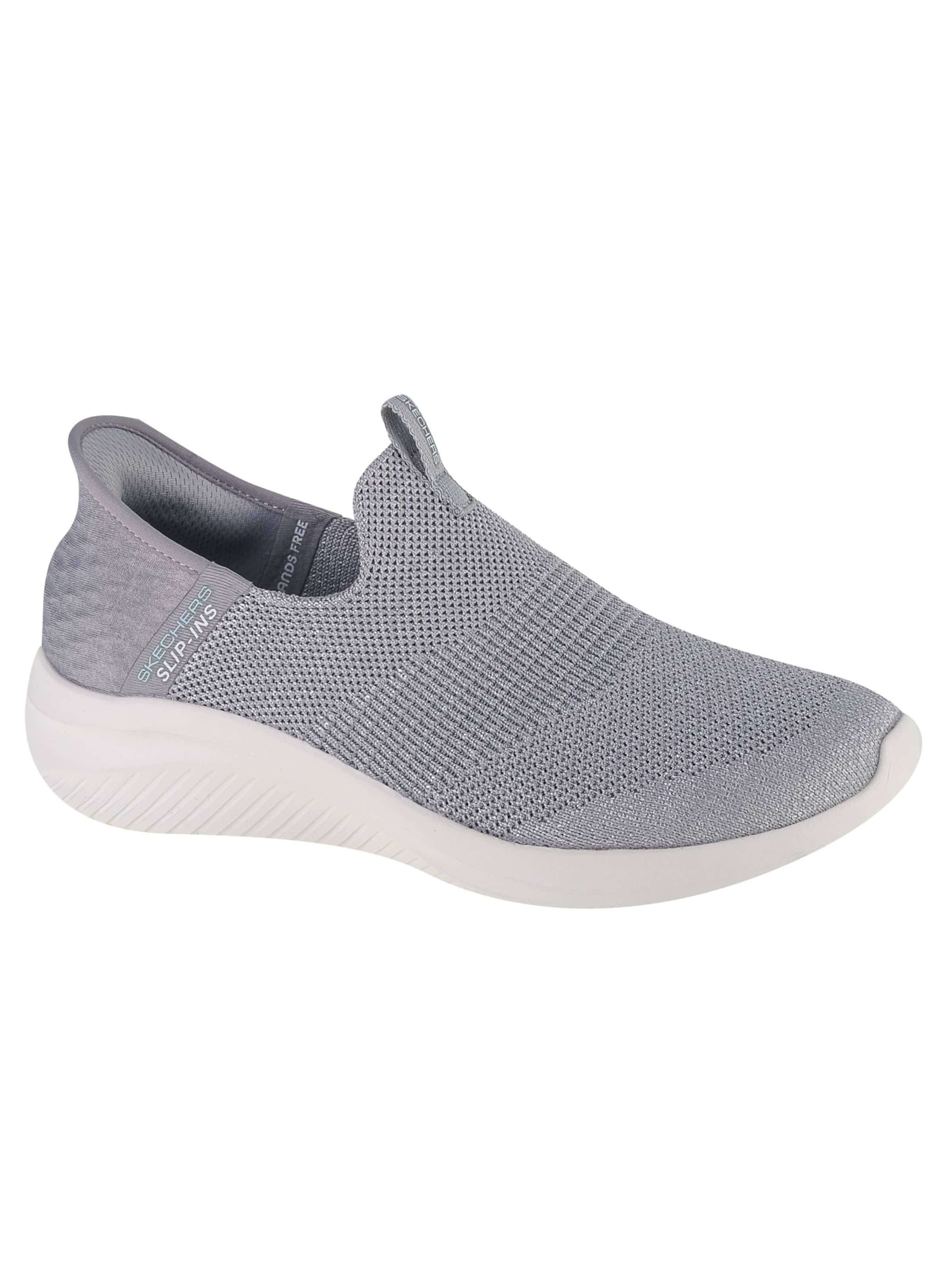 SKECHERS Slip-on 'Slip-Ins Ultra Flex 3.0 Smooth Step' in Grijs