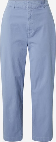 Pantaloni de la GAP pe albastru: față