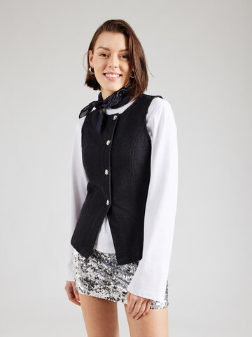 PIECES Liivi 'PCFABIA' värissä musta: etupuoli