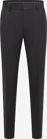 HUGO Pleated Pants 'Genius' in Black: front