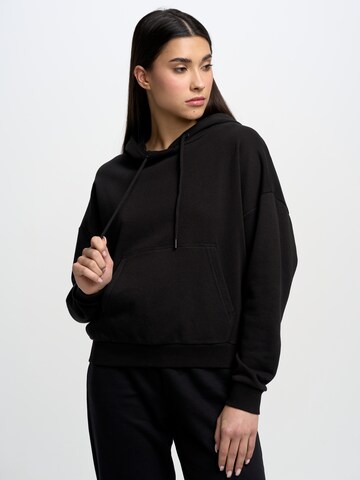 BIG STAR Sweatshirt 'Susana' in Schwarz: predná strana