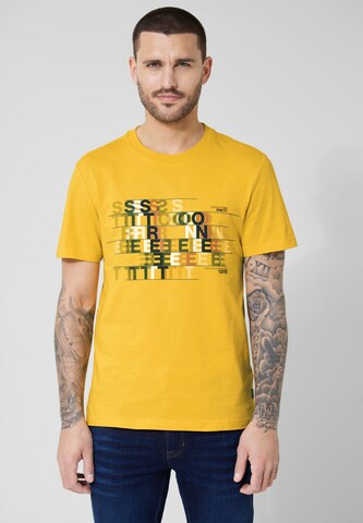 Street One MEN Shirt in Yellow: front