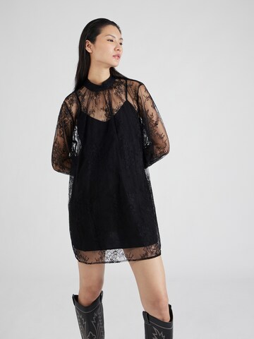 Sisley - Vestido en negro: frente