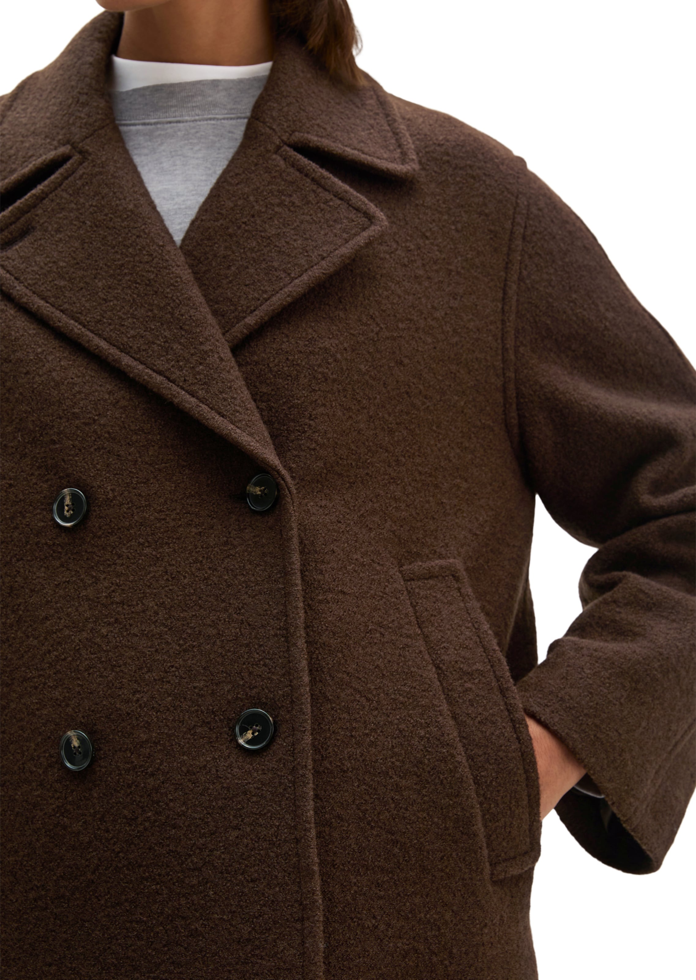 Veste mi-saison Marc O'Polo en marron