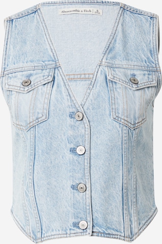 Abercrombie & Fitch Vest in Blue: front
