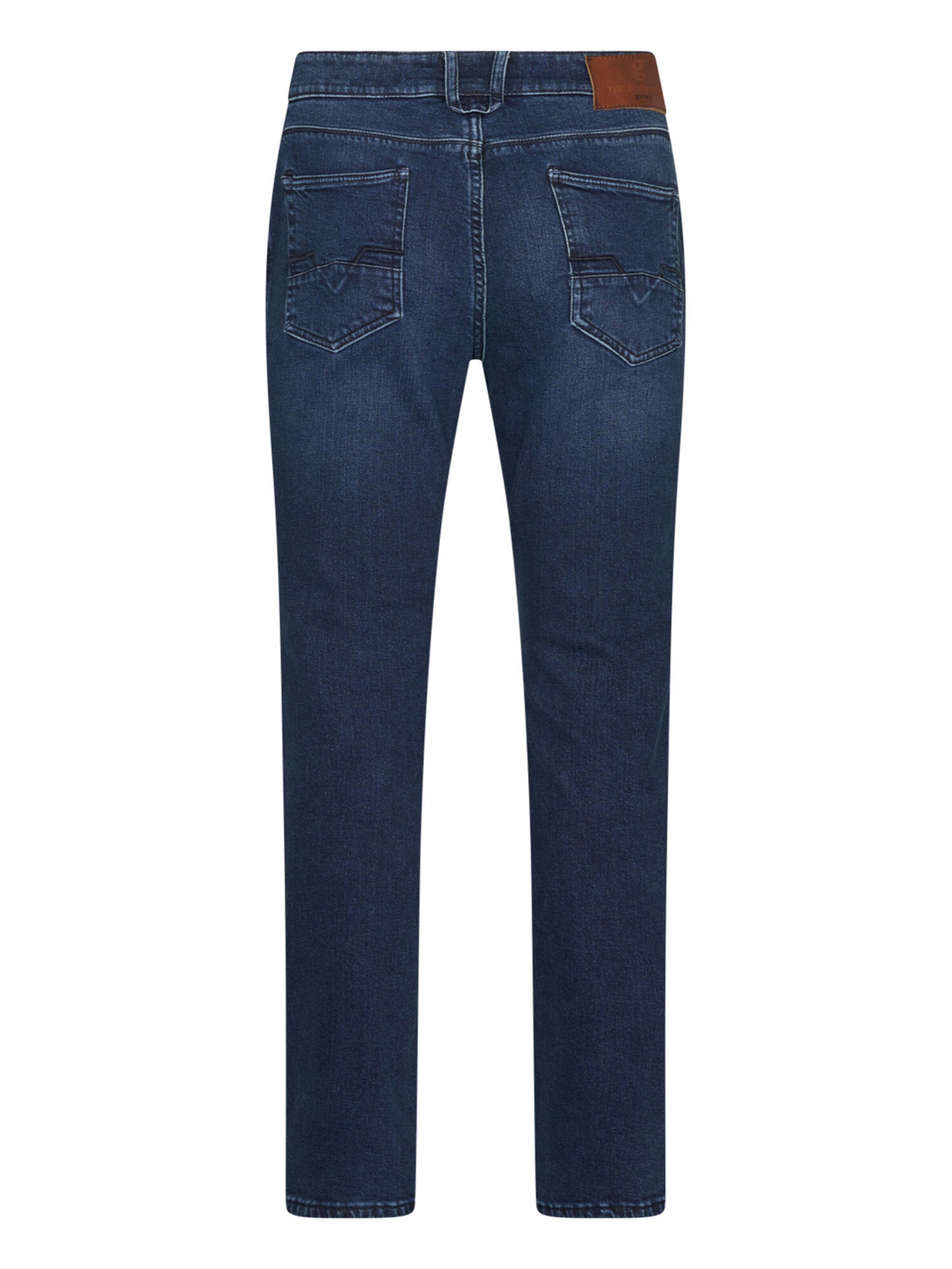 ATELIER GARDEUR Slimfit Jeans "Bennet", authentische Used-Effekte, Modern Fit in Blau