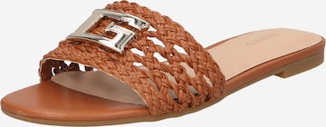 GUESS Mules 'TASSI' in Brown: front