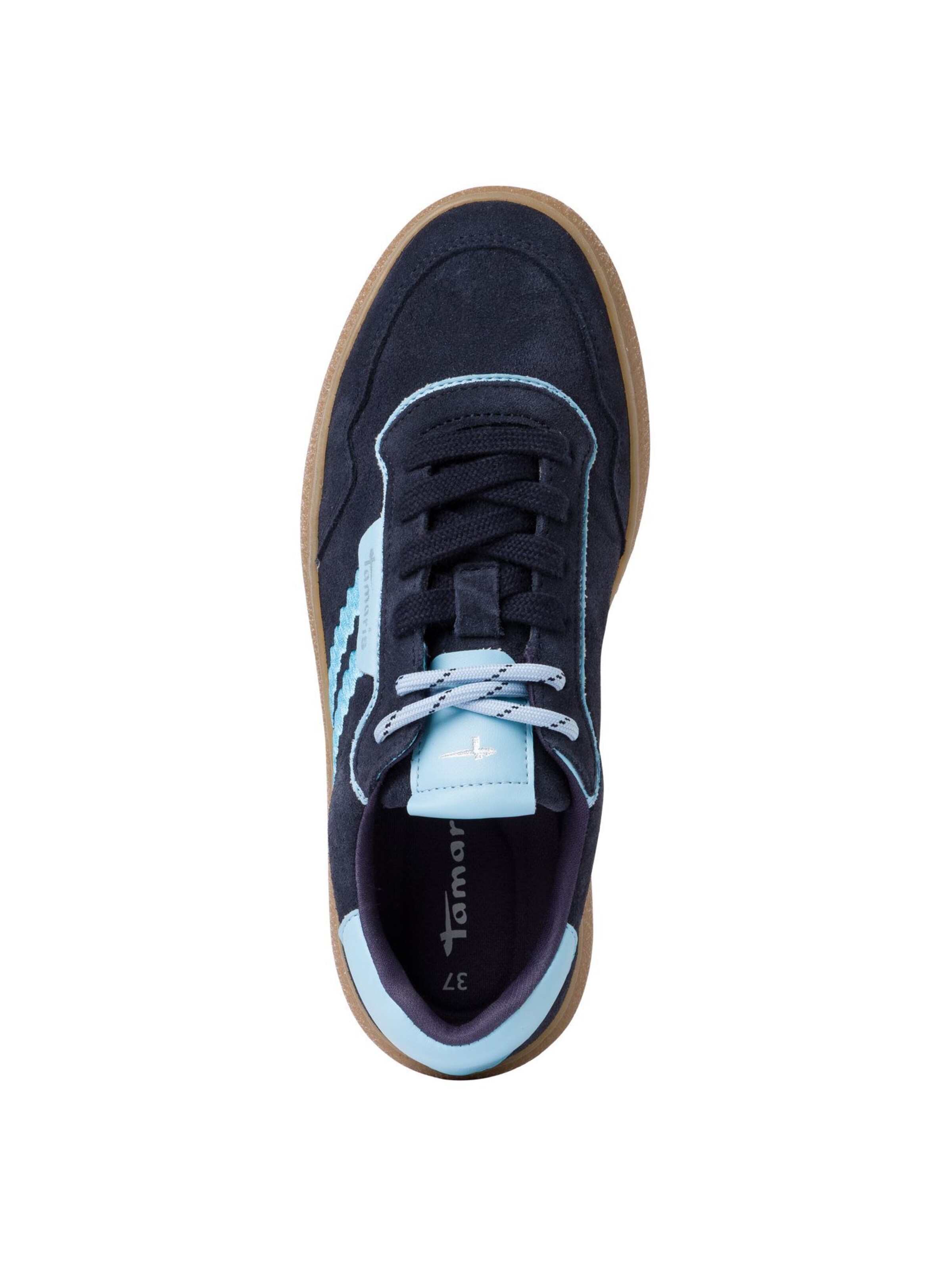 Baskets basses Tamaris en bleu