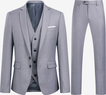 Youthup Slim fit Suit in Grey: front