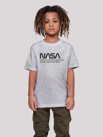 F4NT4STIC Shirt 'NASA' in Grijs: voorkant