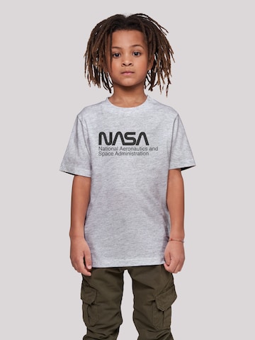 F4NT4STIC Shirt 'NASA' in Grijs: voorkant