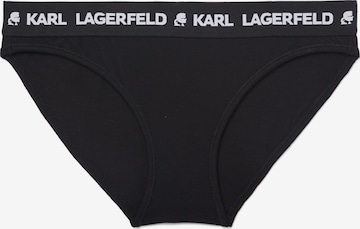 juoda Karl Lagerfeld Moteriškos kelnaitės: priekis