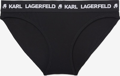 Moteriškos kelnaitės iš Karl Lagerfeld, spalva – juoda / balta, Prekių apžvalga
